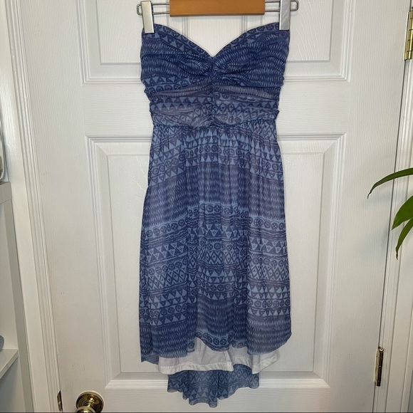 Vintage Havana Strapless Printed Summer Dress - Picture 1 of 5